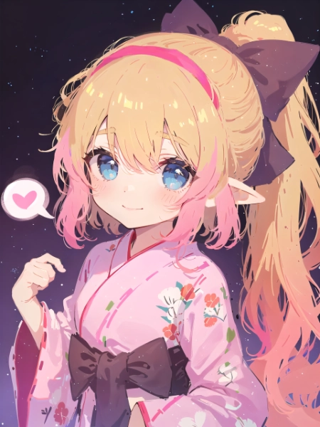 エルフちゃんと夏祭り