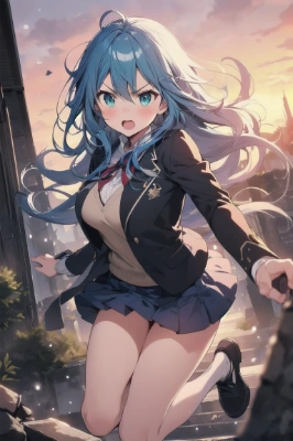 戦う女子高生