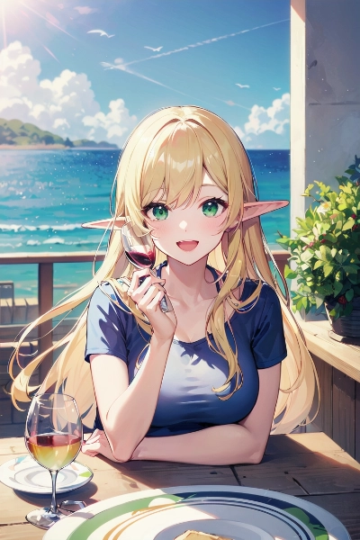 食べ歩きエルフ・気軽に一杯