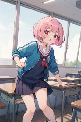 朝の教室