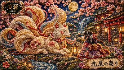 月夜に交わす九尾の契り