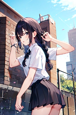 手を3つ持つ少女