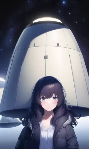 黒髪少女と宇宙旅行