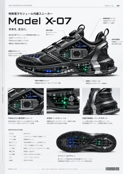 ハイテクスニーカー