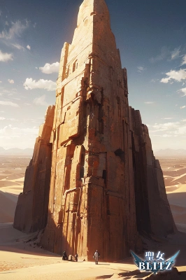 砂漠の建造物