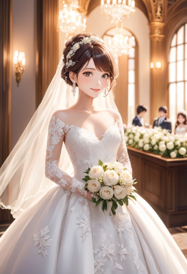耳飾り・花嫁