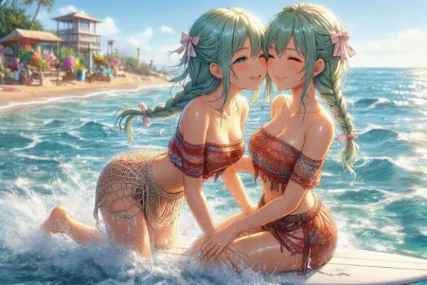 お揃い 「仲良きことは美しきかな」