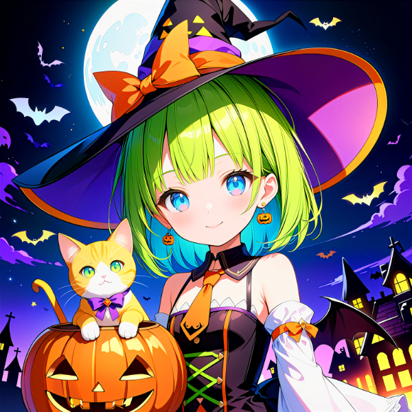 デルタもんとハロウィンパーティ🎃