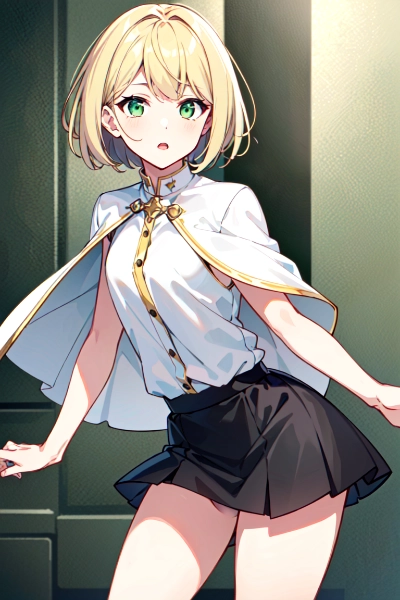 魔法使いの少女(白)