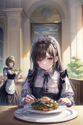今日のサラダの出来は今一でございますわ