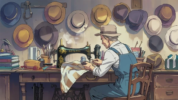 次はどんな帽子を作ろうかのぉ