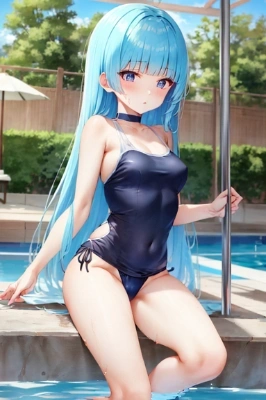 プールサイド