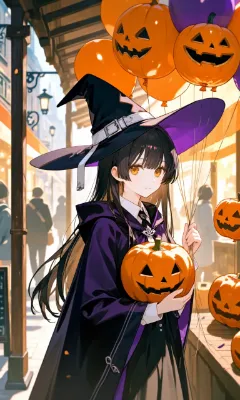 風船売りの魔女