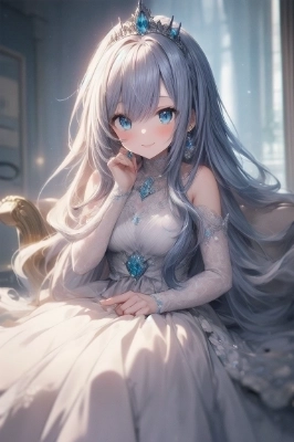 銀髪王女