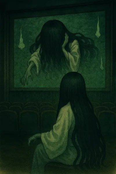 貞子を見る貞子