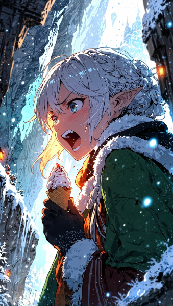 (8枚)　アイスいただきます