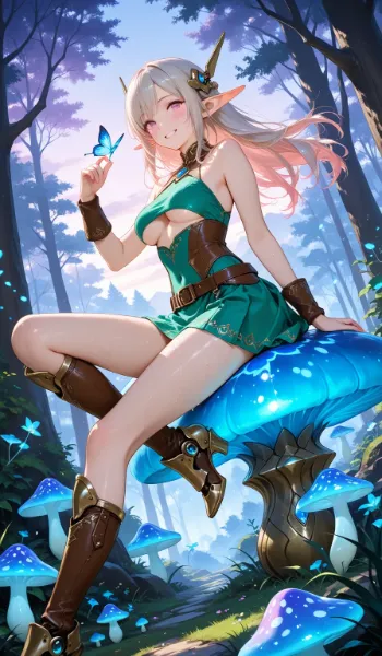 高機動セーラーJK【エルフデザイン #5】