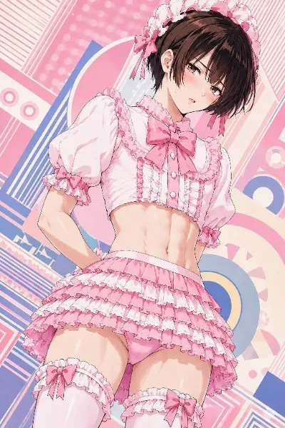 俺にこんな格好させて何するつもりだよ///