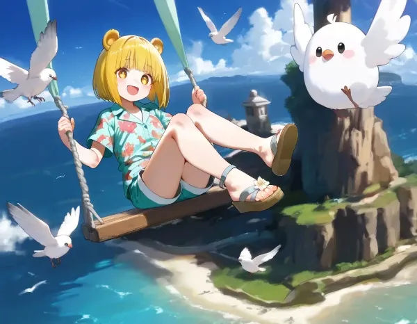 🎧🧸島活・いざ出向なのです♪の巻き🕊🏝