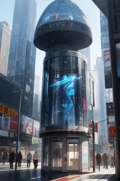 未来の公衆電話