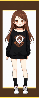 創作キャラ　間中中