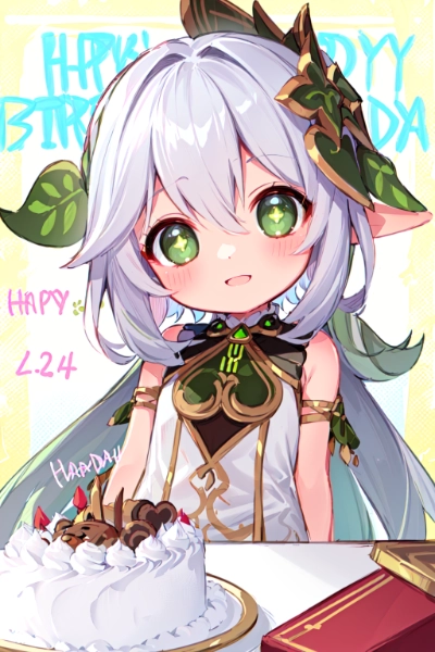 ナヒーダ誕生日おめでとう