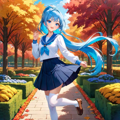 秋の公園
