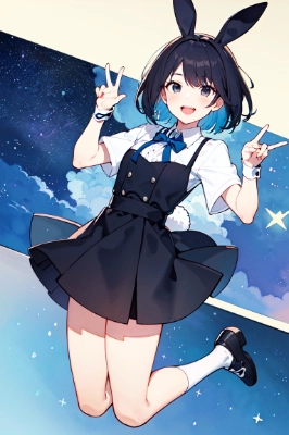 ウサギのお姉さん