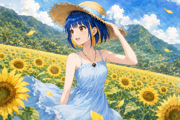 アオイのアイピク島散策🌻