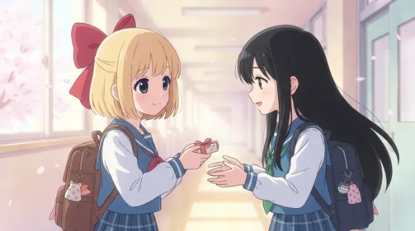 はい、プレゼント