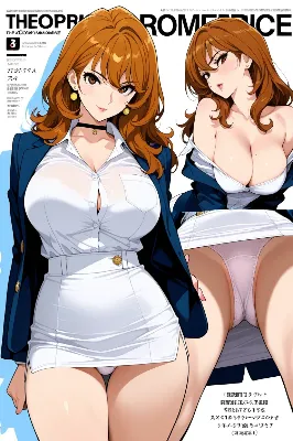 怪盗マガジン・峰不二子編（今日のぱんつ）