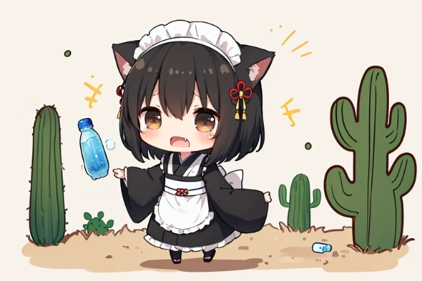 【再掲版】サボテンにラムネをあげるのはキケンニャ！