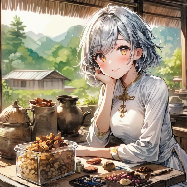 カカオ農園のアオザイ令嬢