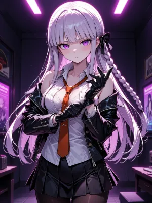 紫の瞳をもつ超高校級の???