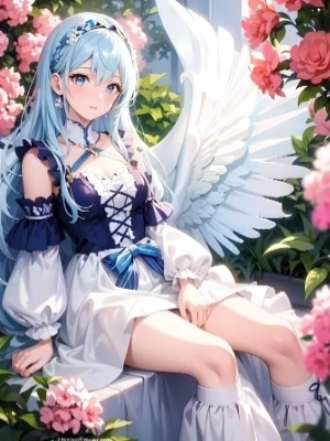 片翼の少女