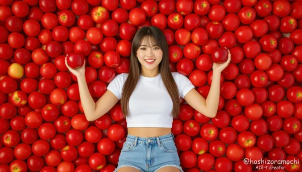 収穫の海【りんごの波に包まれて】 - Harvest Sea [Enveloped in Waves of Apples]