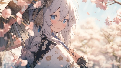 桜傘