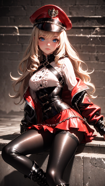 military lolita ✖ british punk