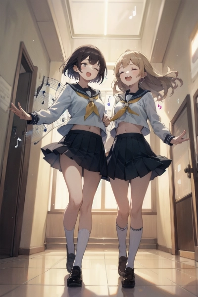 廊下ではお静かに？