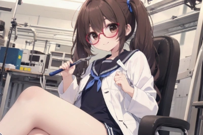博士の女の子