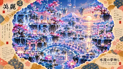 夢を運ぶ天上の水鏡