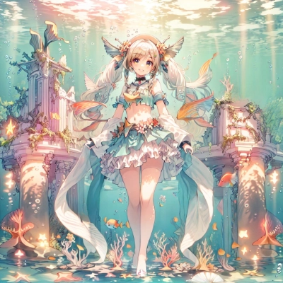 水中の少女04