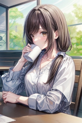 物憂げな少女