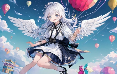 貴方も一緒に私と飛んで行かない？It\'s heaven