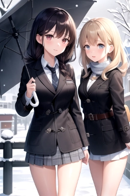 傘、入っていいかな？