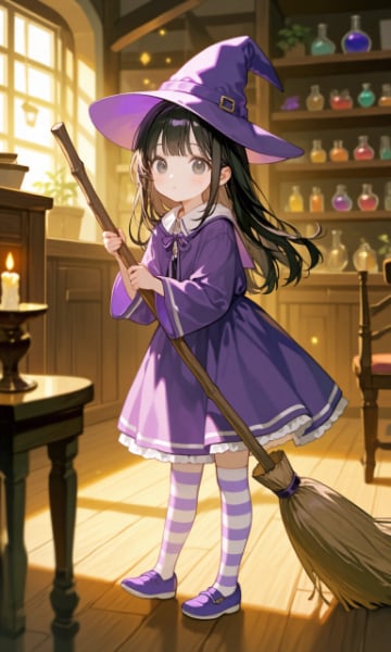 見習い魔法使い少女