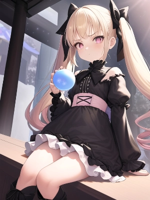 占いもできるゴスロリ美少女