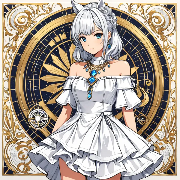 星時計の白猫姫