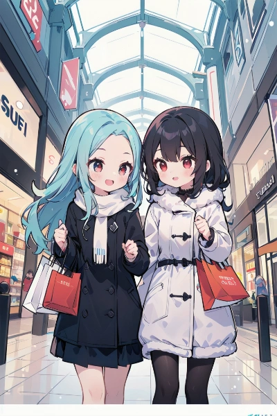 仲良しガールズデート♡