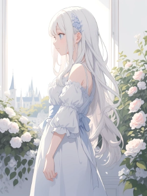 white rose